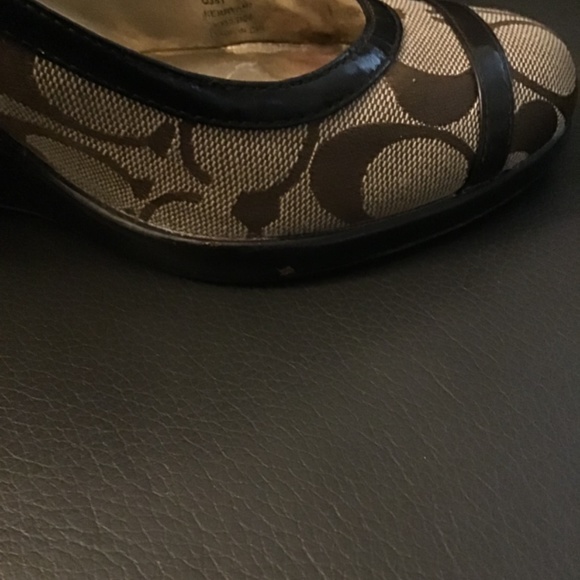 Signature Coach Wedge Shoes - Picture 3 of 5